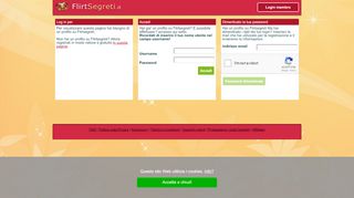 
                            4. Log in per - FlirtSegreti.it Flirt Segreti, contatto segreto, sesso ...