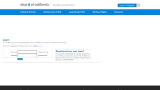 
                            10. Log In - Producer Connection - Blue Shield of …