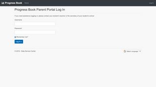 
                            1. Log In - Progress Book