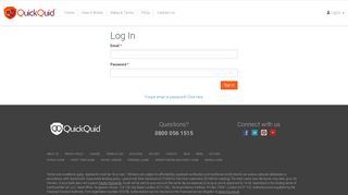 
                            7. Log In - QuickQuid - Official Site | Short Term Loans