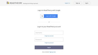 
                            10. Log in | ReadTheory