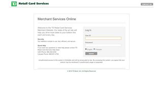 
                            8. Log In - SCA Merchant Services En