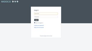 
                            4. Log in - Service Desk - MIDOCO