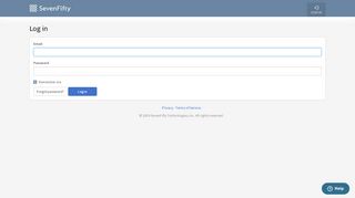 
                            5. Log in - SevenFifty
