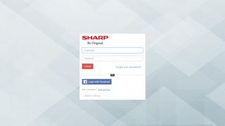 
                            9. Log in | Sharp