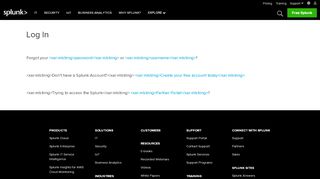 
                            4. Log In | Splunk