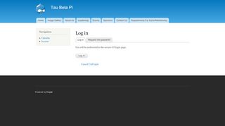 
                            9. Log in | Tau Beta Pi