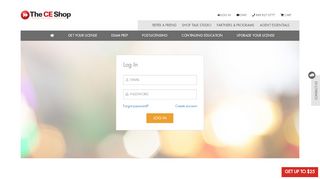 
                            2. Log In | The CE Shop