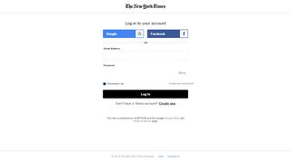 
                            5. Log In - The New York Times