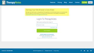 
                            8. Log In | TherapyNotes