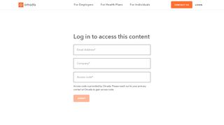 
                            4. Log in to access this content - omadahealth.com