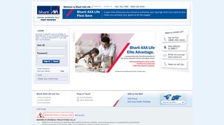 
                            5. Log in to Bharti Axa Life Insurance | Bharti-axalife.com