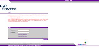 
                            5. Log in to FedEx Office DocStore