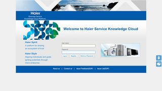 
                            1. Log In to Haier Community