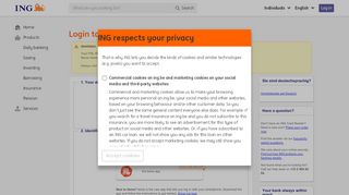 
                            5. Log in to Home'Bank | ING Belgium