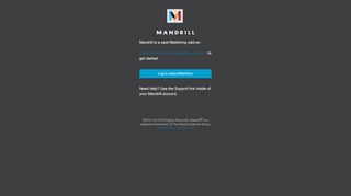 
                            9. Log in to Mandrill