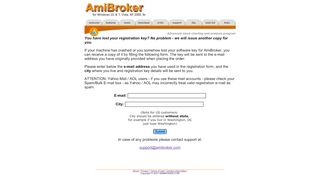 
                            4. Log - in to members area - AmiBroker