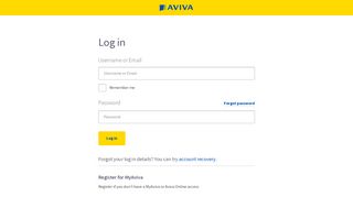 
                            9. Log in to - MyAviva