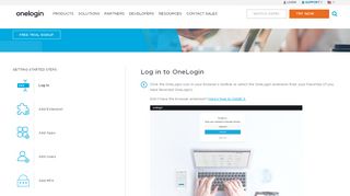 
                            7. Log In to OneLogin