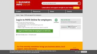 
                            5. Log in to PAYE Online for employers | …