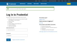 
                            4. Log In to Prudential - Prudential Financial