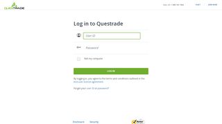 
                            9. Log in to Questrade