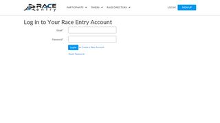 
                            4. Log In to Race Entry
