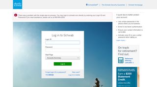 
                            4. Log in to Schwab - Charles Schwab Client Center