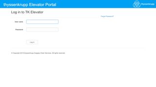 
                            9. Log in to TK Elevator- thyssenkrupp Elevators