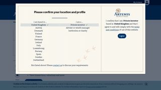 
                            3. Log in to your account | Artemis Fund Managers