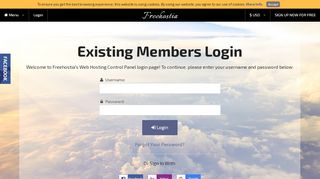 
                            9. Log in to your account | Freehostia.com