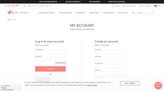 
                            1. Log In to Your Account | JamesAllen.com