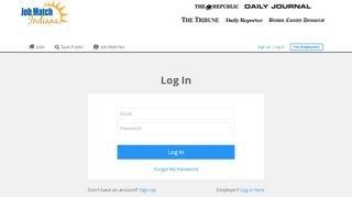 
                            6. Log-in to your account - JobMatch Indiana