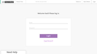 
                            5. Log In to Your Account - JobTestPrep