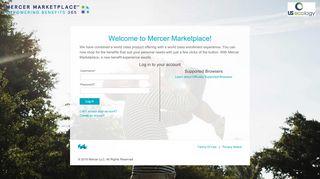 
                            2. Log in to your account - Mercer Marketplace