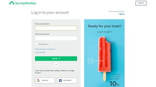 
                            6. Log in to your account - SurveyMonkey