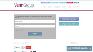 
                            7. Log In to your Account - Venn Group