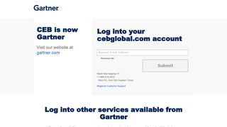 
                            5. Log in to Your CEBglobal Account - CEB