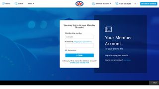 
                            9. Log in to your Member Account - CAA-Qu?bec