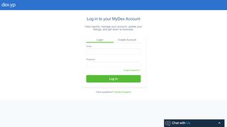 
                            1. Log in to your MyDex Account - dexyp.force.com