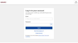 
                            10. Log In to Your Owner Center - my.gmc.com