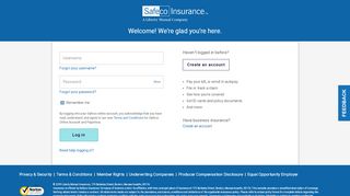 
                            3. Log in to your Safeco account - Safeco - Safeco Insurance