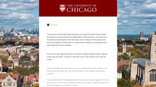 
                            4. Log in to Your UChicago Account