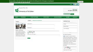 
                            6. Log in | University of St. Gallen - Executive M.B.L.-HSG