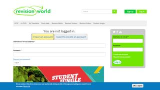 
                            6. Log in | user, login | Revision World