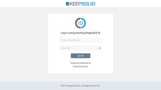 
                            10. Log in using existing KeepSolid ID - my.primarykit.com