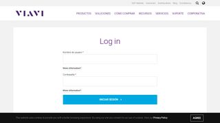 
                            9. Log in | VIAVI Solutions Inc.