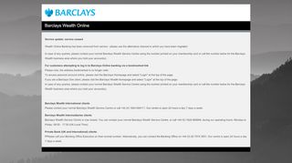 
                            4. Log in | Wealth Online | Wealth and Investment Management | Barclays