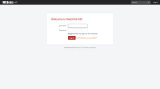 
                            1. Log in - WebChili HD