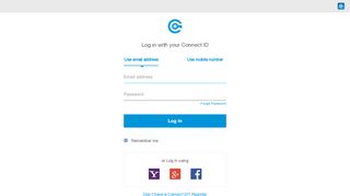 
                            5. Log in with your Connect ID - DStv